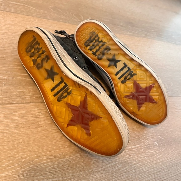 Converse X John Varvatos high tops. Intentional distressing size 6M 8W. - Picture 6 of 13